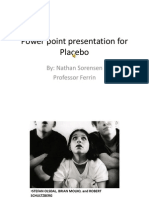 Power Point Presentation For Placebo