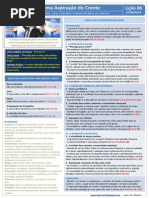 Lição 8 - A Suprema Aspiração do Crente