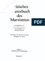 135439872 Labica G Bensussan G Haugh W F Hrsg Kritisches Worterbuch Des Marxismus Band 2 Casarismus Bis Funktionar 1984