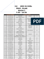 Final Master List