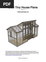 8x20 Tiny Solar House Plans