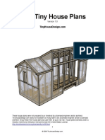 8x20 Tiny Solar House Plans