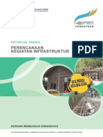Petunjuk Teknis Perencanaan Kegiatan Infrastruktur PDF