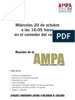 AMPA Convocatoria 2013-11-20