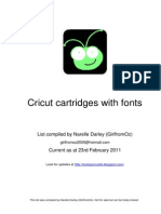 cricut cartridges with fonts feb11 a4