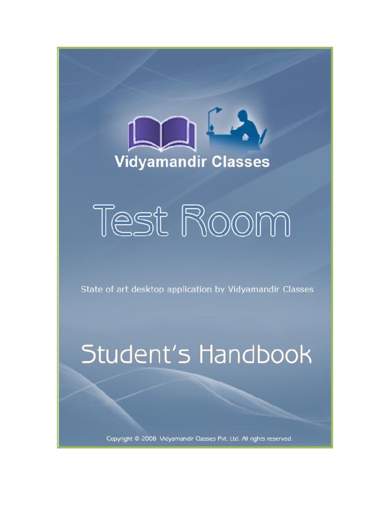 Test Room User Guide for Students | PDF | Installation (Computer ...