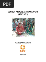Gender Analysis Framework for Bangladesh Projects