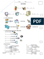 Test Clasa a 3a Decembrie 1