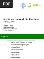 Media On The Android Platform