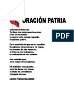 ORACION PATRIA