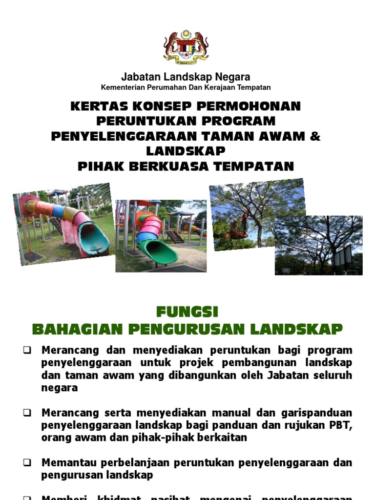 Kertas Kerja Permohonan Selenggara