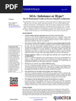 SOA - Substance or hype?
