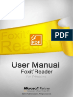 FoxitReader60 Manual