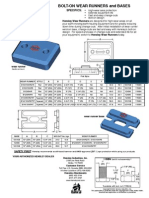 Bolt-On Wear Runners and Bases