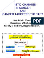 Genetic Changes in Cancer AND Cancer Targeted Therapy