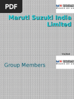 Download Maruti Suzuki India Ltd by daya_nirvana SN18541643 doc pdf