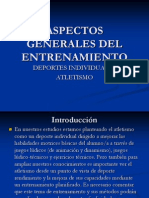 Aspectos Generales Del Entrenamiento