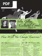Download Salem College Cultural Events - Spring 2010 by Salem College SN18542396 doc pdf
