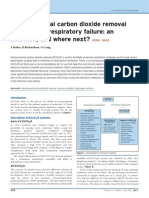 Extracorporeal Carbon Dioxide Removal (Ecco R) in Respiratory Failure: An Overview, and Where Next?