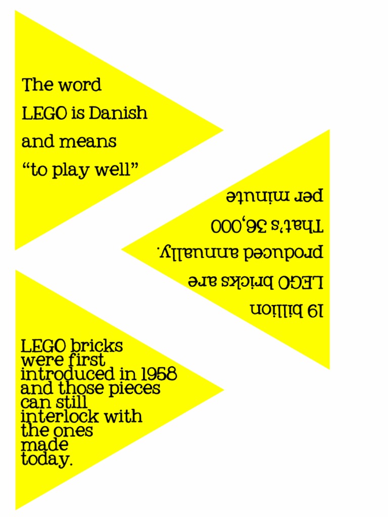 Lego Fact Flags | PDF