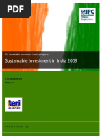 Download Sustainable Investment in India 2009 by IFC Sustainability SN18543324 doc pdf