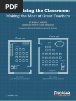 Right Sizing The Classroom