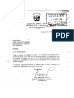 Alberto Fujimori renuncia por Fax