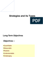 Strategies and Its Types