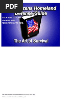 Download Citizens Homeland Defense Guide I - The Art of Survival by Oroboros SN18546172 doc pdf
