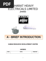 Bharat Heavy Electricals Limited: A - Brief Introduction