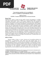 atilio Borón postmodernismo