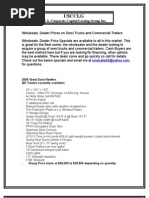 Download Wholesale Dealer Prices on Semi Trucks and Commercial Trailers  by rama6666 SN18549513 doc pdf