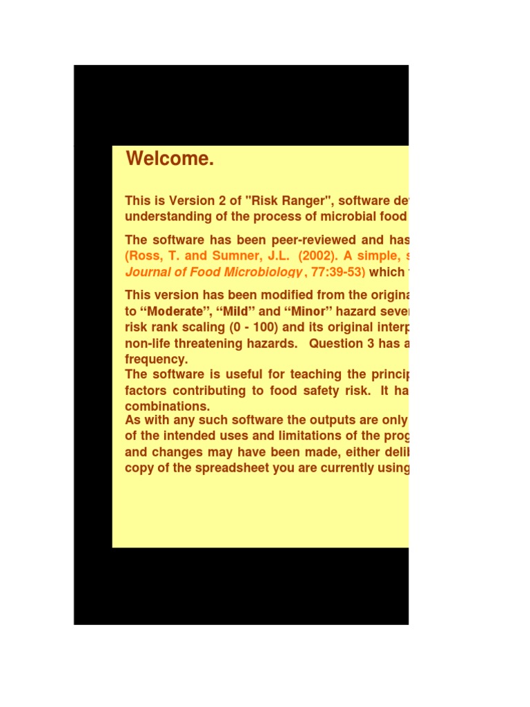 Risk Ranger | PDF | Risk | Hazards