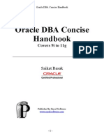 Oracle DBA Concise Handbook