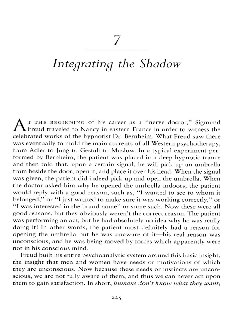 Shadow Work Jung PDF