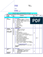 Planif. LB Rom Cls A IV-a