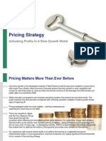 Pricing Strategy: Unlocking Profits in A Slow Growth World