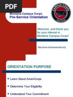 Download Campus Corps Pre-Service Orientation by mtcompact SN18550757 doc pdf