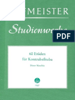 Hofmeister-60 Etuden Fur Tuba