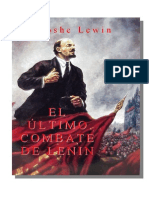 Lewin Moshe - El Ultimo Combate de Lenin