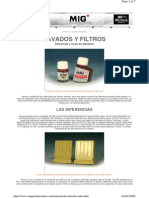 Mig Productions - Diferencia Entre Lavados y Filtros