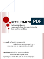 Recruitment 1