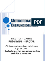 Metrorragias