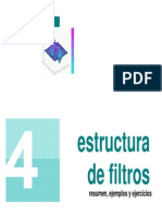 Estructura de Filtros Resumen