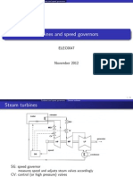 Turbine and Speed Govern