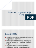 Bosko Nikolic Internet Programiranje HTML