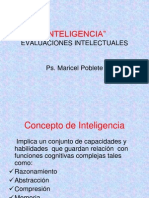 Inteligencia, Clasificac. Subpruebas Wechsler