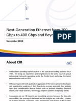 Next-Generation Ethernet: From 100 Gbps To 400 Gbps and Beyond-PowerPoint Slides