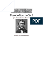 Henry Thoreau Desobediencia Civil