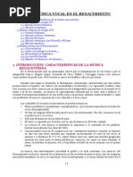 03 - La Musica Vocal Del Renacimiento